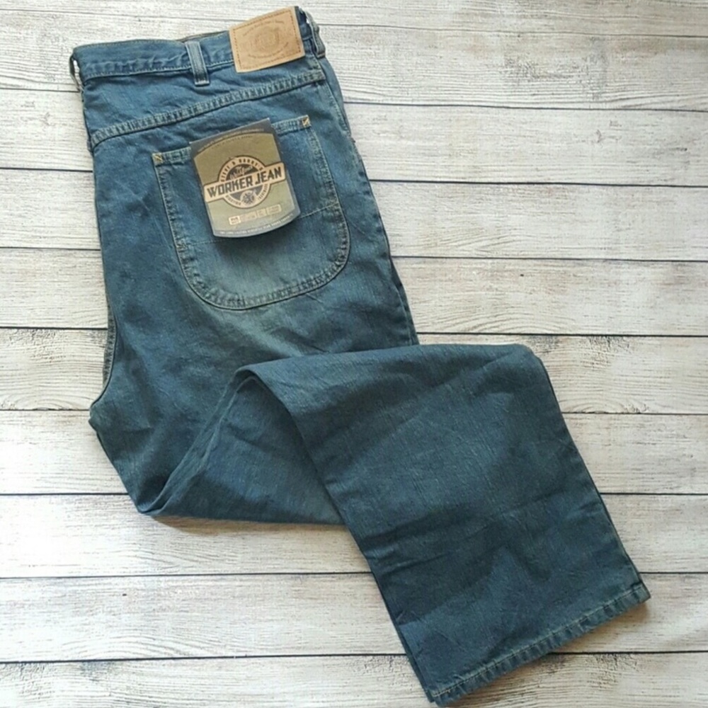 Steve & Barry’s Men Straight Leg Worker Jean Size 40x32